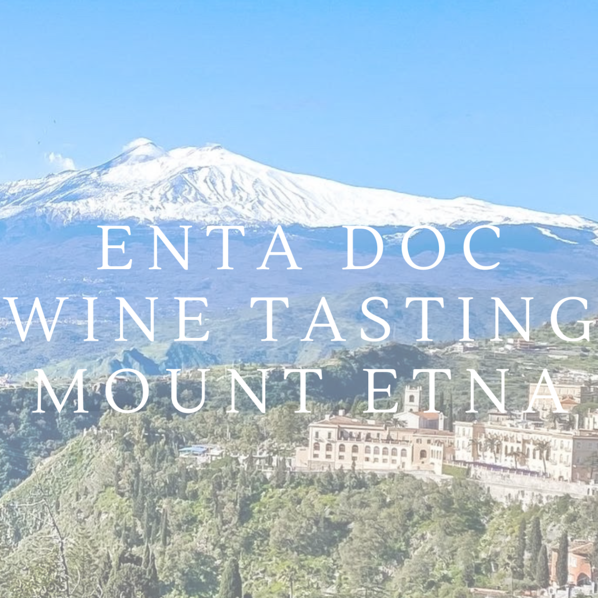 Wine Tasting: Mount Etna, Sicily